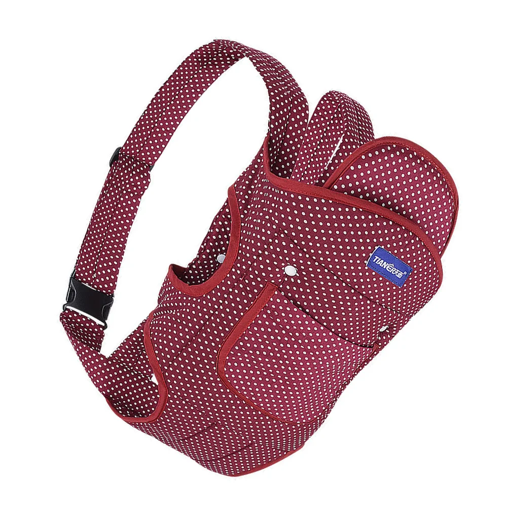 

Adjustable Baby Carrier Wrap Front or Back Carrier for All Seasons and Positions