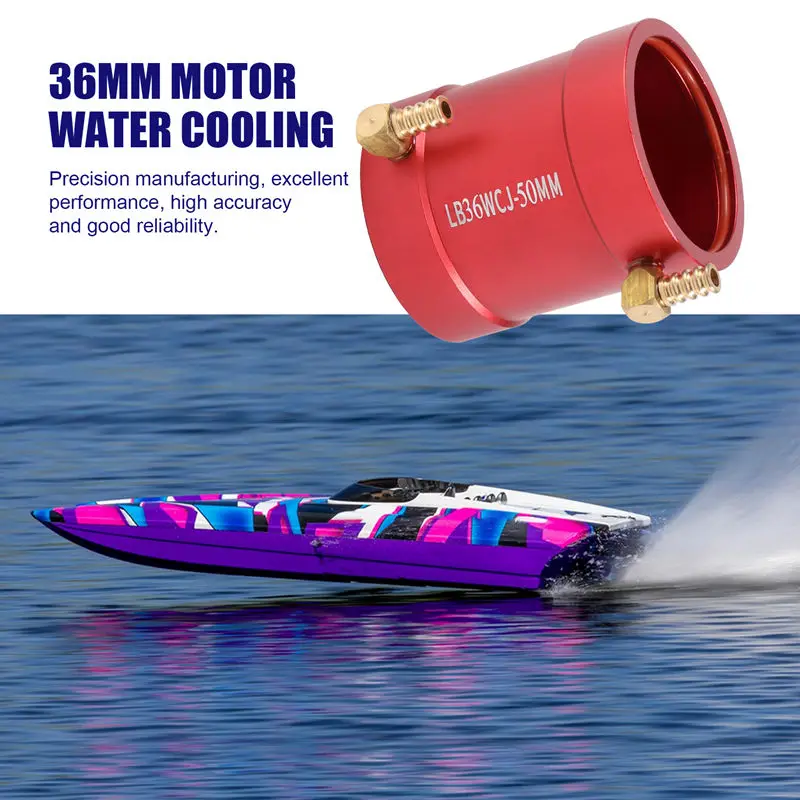 Радиоуправляемая лодка A29F-36 мм RC с водяным охлаждением радиатор для 3660 3674 3650