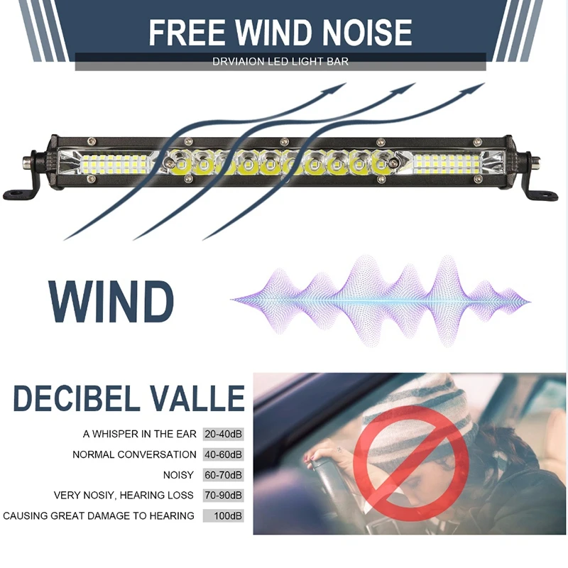 Фонари на крышу для внедорожников грузовиков 12 дюймов