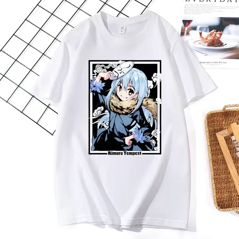 Модная женская футболка с рисунком Rimuru Tempest That Time I Got Reincarnated As A Slime Футболка