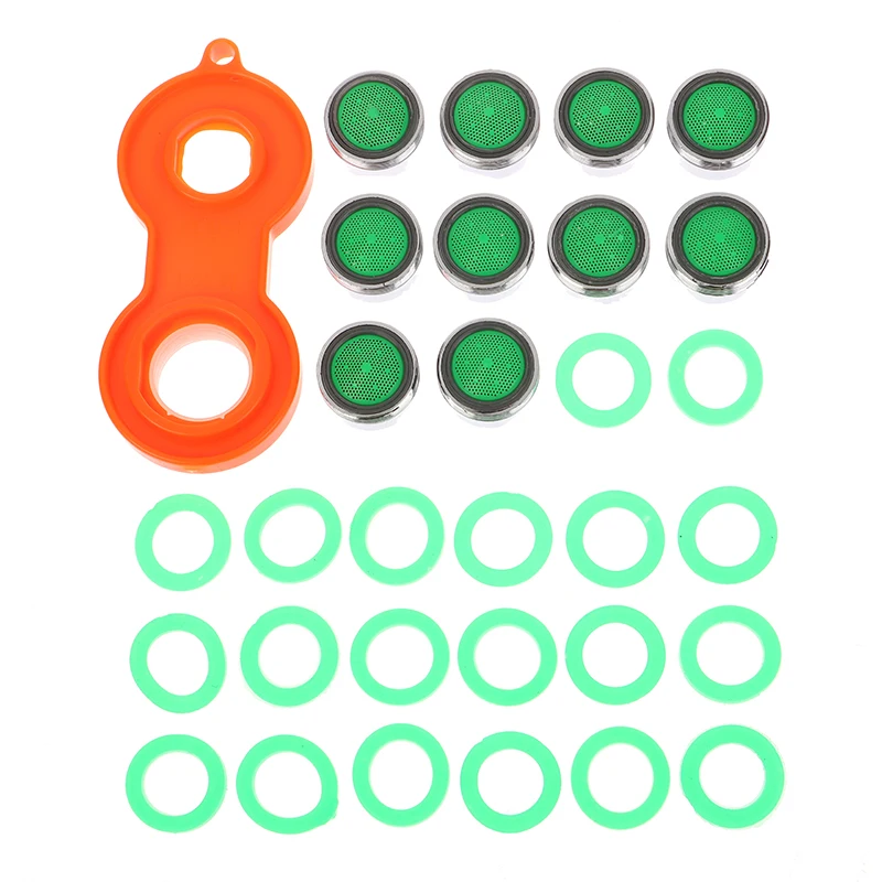 

Rafford 11 шт. набор водосберегающих смесителей, аэратор, сменный фильтр, смешанная насадка M24, 24 мм, резьба, смеситель для ванной комнаты, барботер, аксессуары