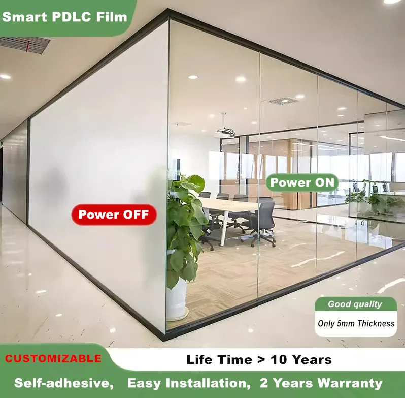 УФ-защита для окон умная пленка самоклеящаяся конфиденциальности электрическая