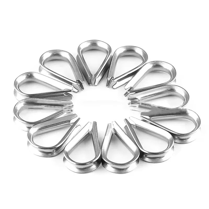 Кольцевые зажимы для наперсток из нержавеющей стали 304 10 шт