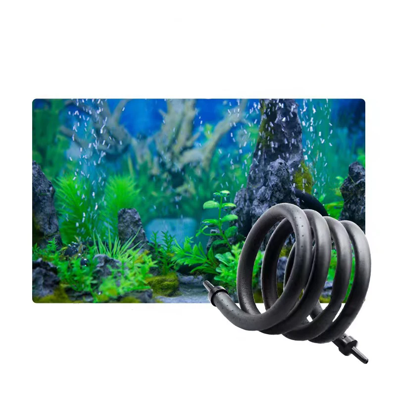 

Aquarium Air Stone Bubble Bar Wall Curtain Tube Hose Fish Tank Pump Hydroponic Oxygen Diffuser Tube 30cm-120cm