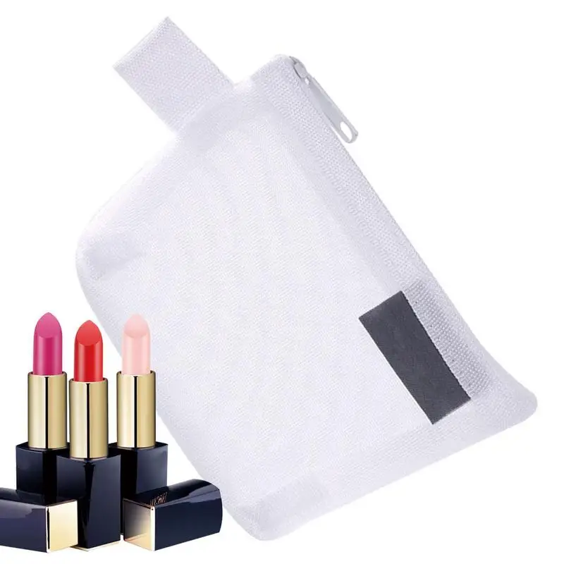 

Mesh Storage Bag Three-Dimensional Triangular Mesh Coin Purse Pouch Nylon Convenient Storage Pouch Portable Key Lipstick Coin