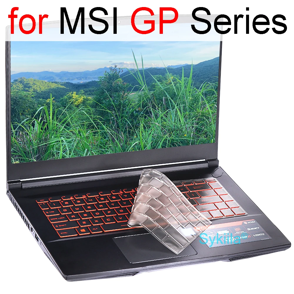 Фото Чехол с клавиатурой для MSI GP76 GP75 Leopard GP73 GP72 GP66 GP65 GP63 GP62 GP70 GP60, игровой силиконовый чехол для ноутбука 16 17 №1