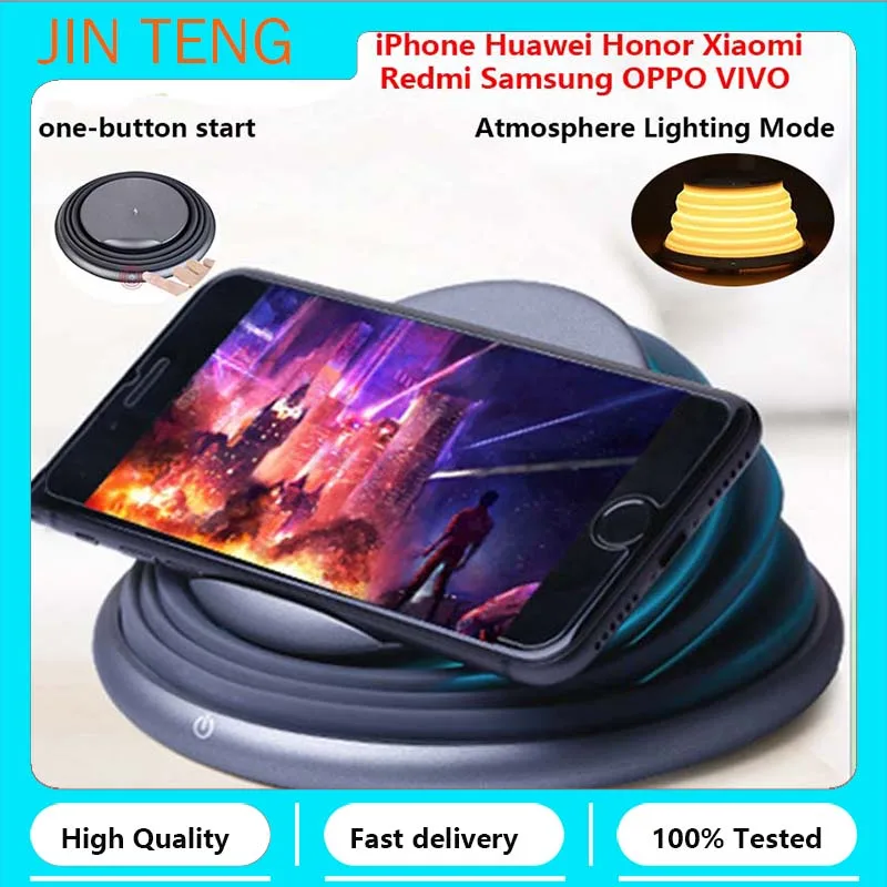 

Wireless Charger Mobile Phone Holder For iPhone Samsung Huawei Honor Xiaomi Redmi OPPO VIVO Other Mobile Phones Holder Stand