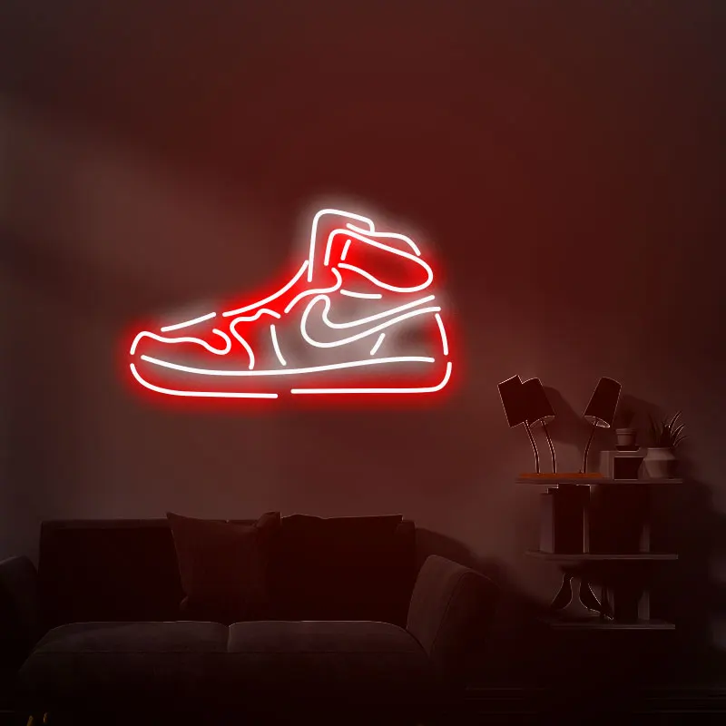 

Shoe LED Neon Sign, Air Shoes Sign, Sneakerhead, Boyfriend Gift