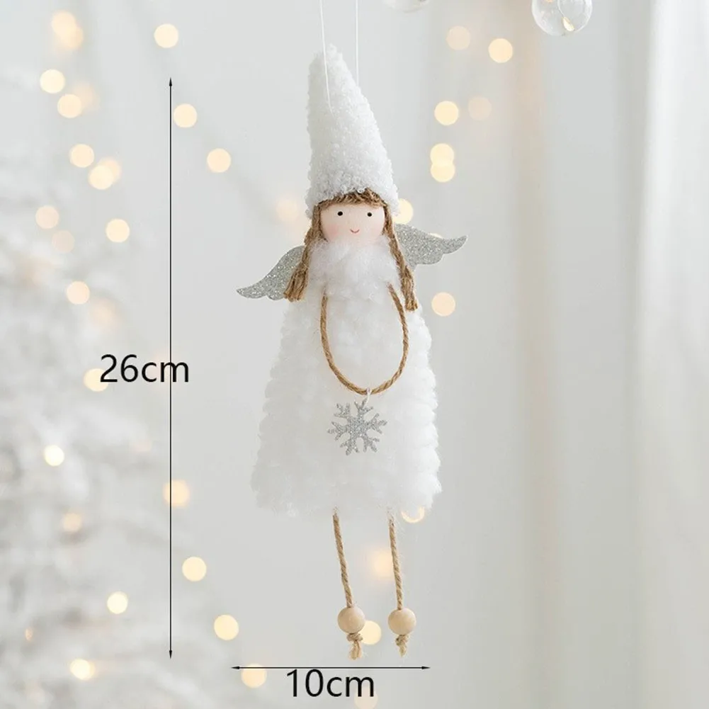 

Ангел кукла девушка любовь плюшевые украшения подвеска Рождественская елка украшения DIY Рождественский подарок домашнее рождественское у...