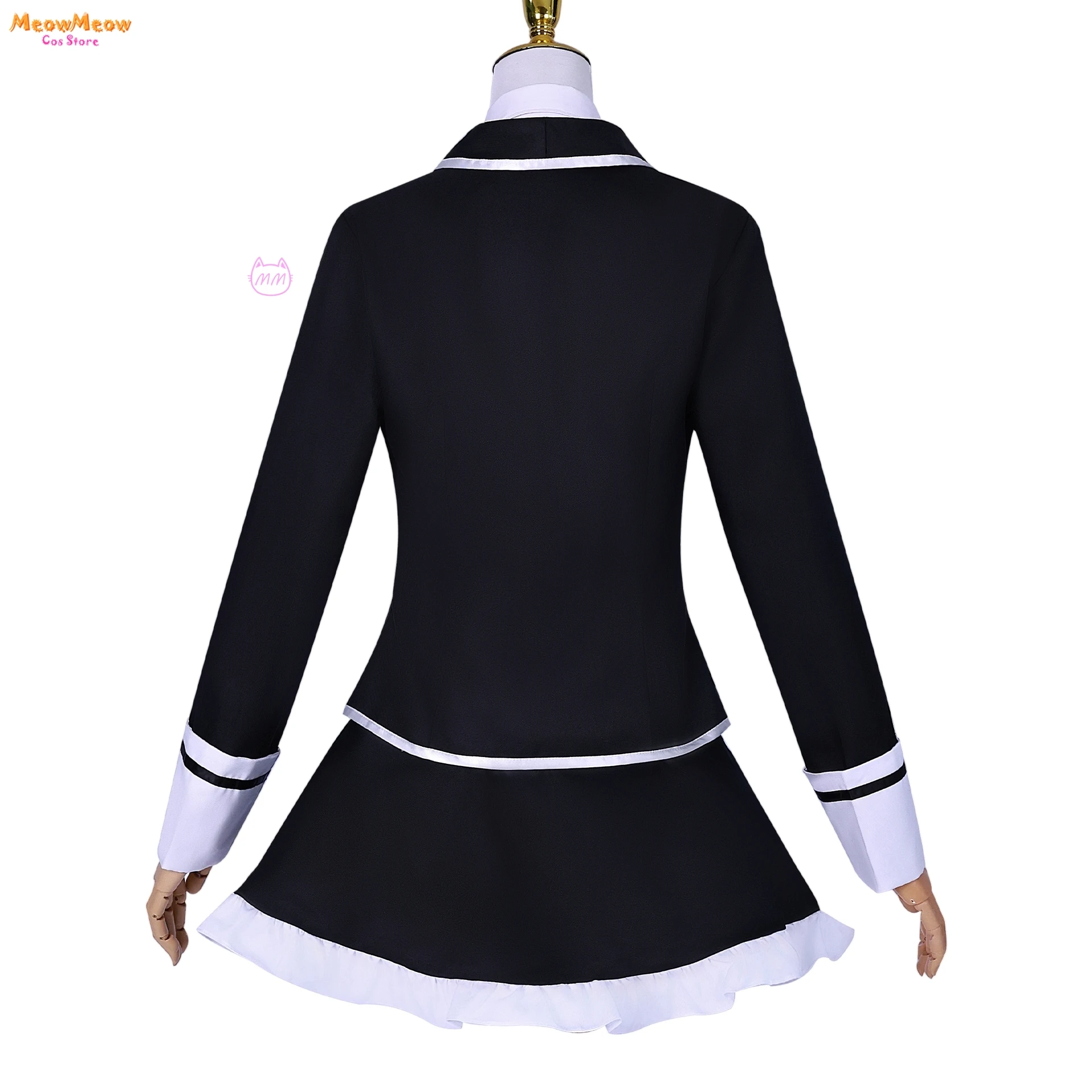 DIABOLIK LOVERS SKomori Yui Косплей Костюм Парик Хэллоуин Пальто Юбка Аниме Игра Девушки JK