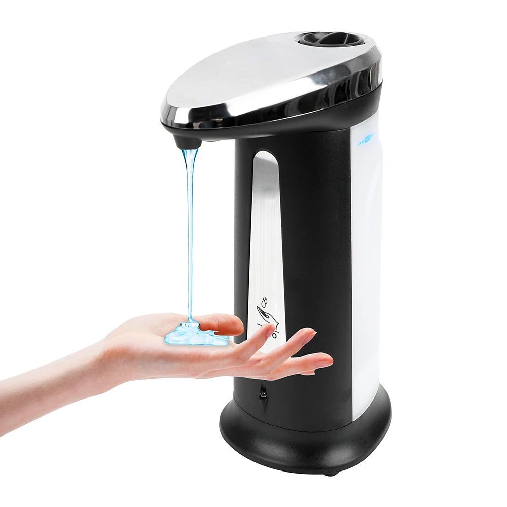 

Bathroom Accessories 400Ml Touchless Intelligent Sensor Hands Cleaning Sanitizer Dispenser Automatic Liquid Soap Dispenser