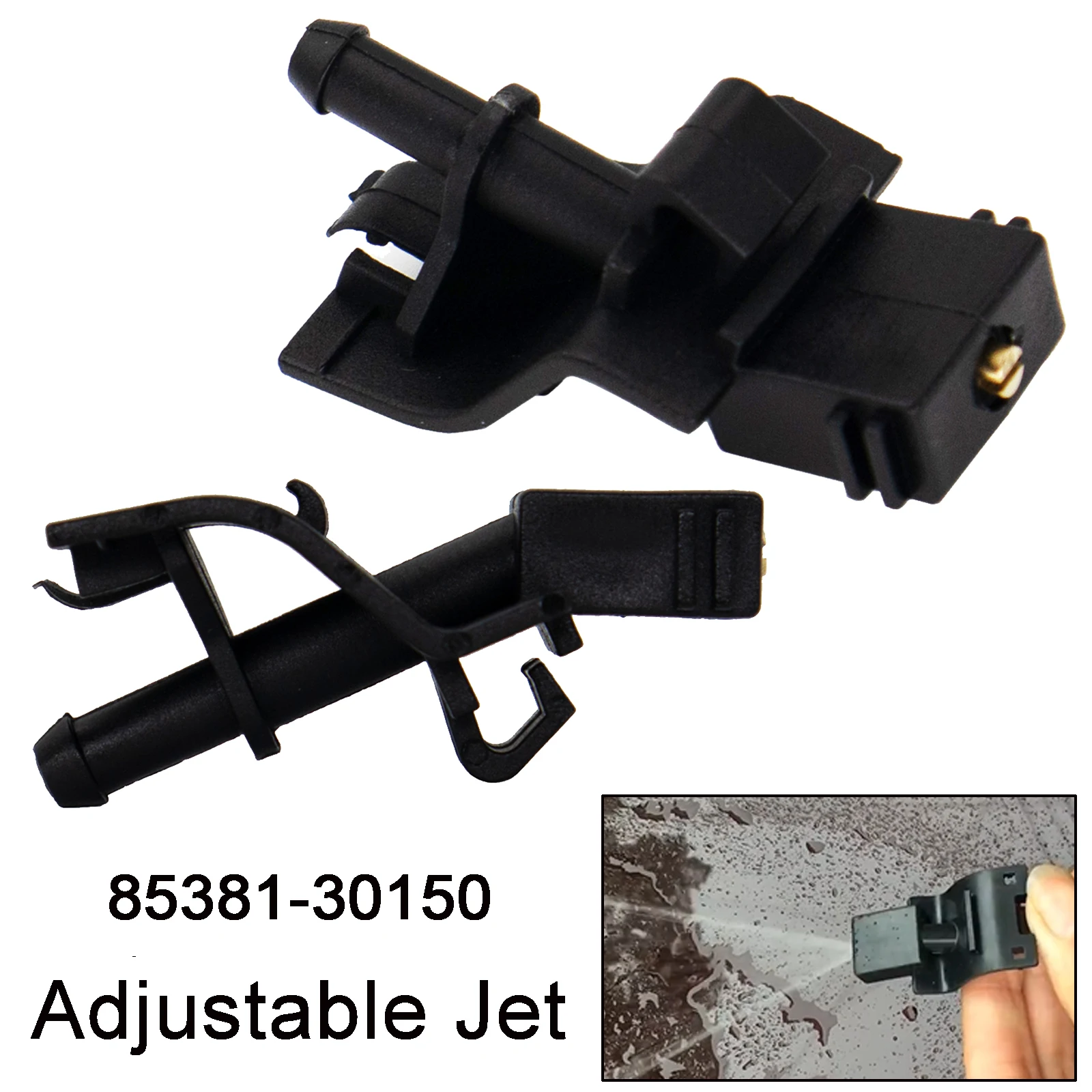 

2 шт., Форсунка для мойки лобового стекла для Toyota Venza Matrix 4runner Avensis Corolla Camry Auris Highlander