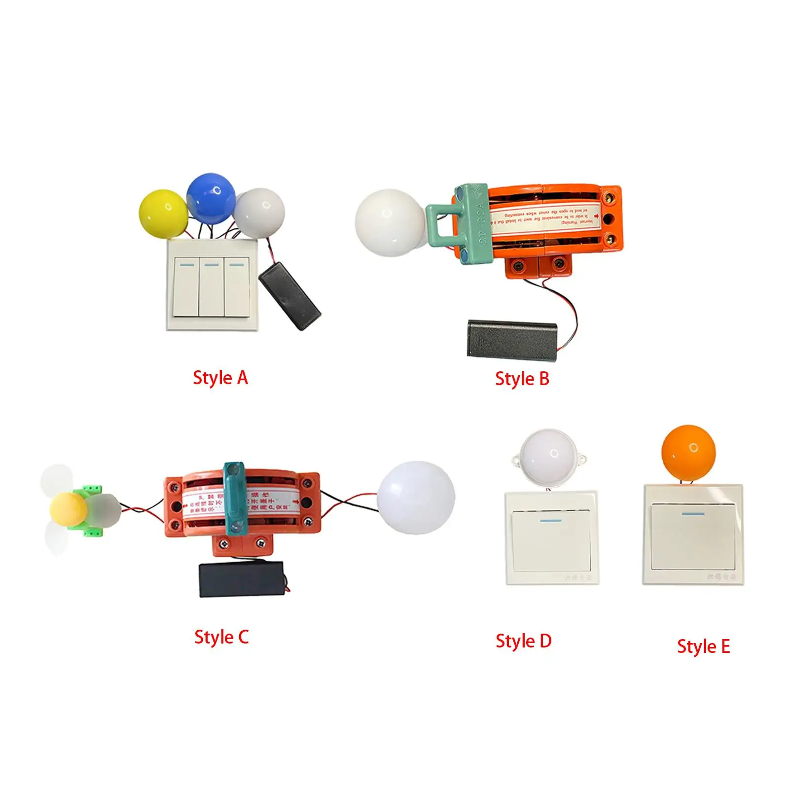 

Busy Board Accessories Light DIY Accessories Material for Children Preschool