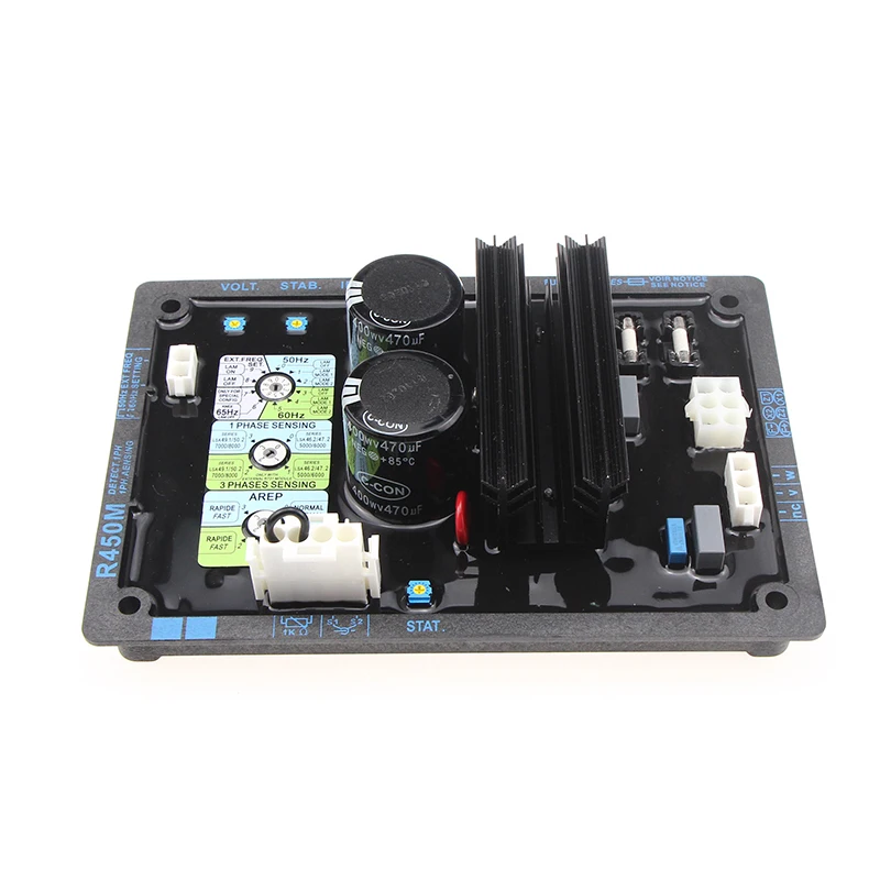 Регулируемый дизельный генератор Leroy Somer R450M регулятор AVR