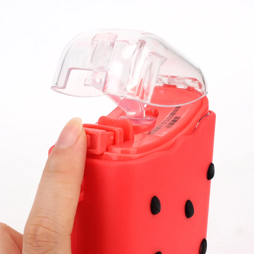 Портативная Детская Бутылка Для Воды С Соломой Защита От Утечек Милый Мультяшный