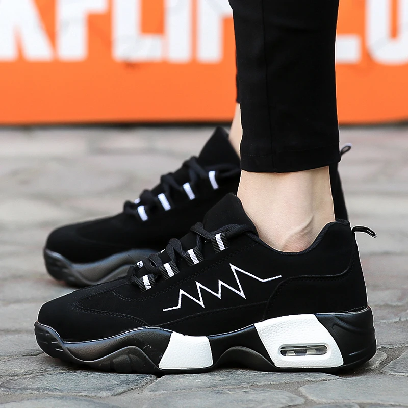 Mens and Womens Air Cushion Sneakers Casual Running Shoes Boys Comfortable Non-Slip Sport Shoes Unisex Luxury Brand Shoes 36-44