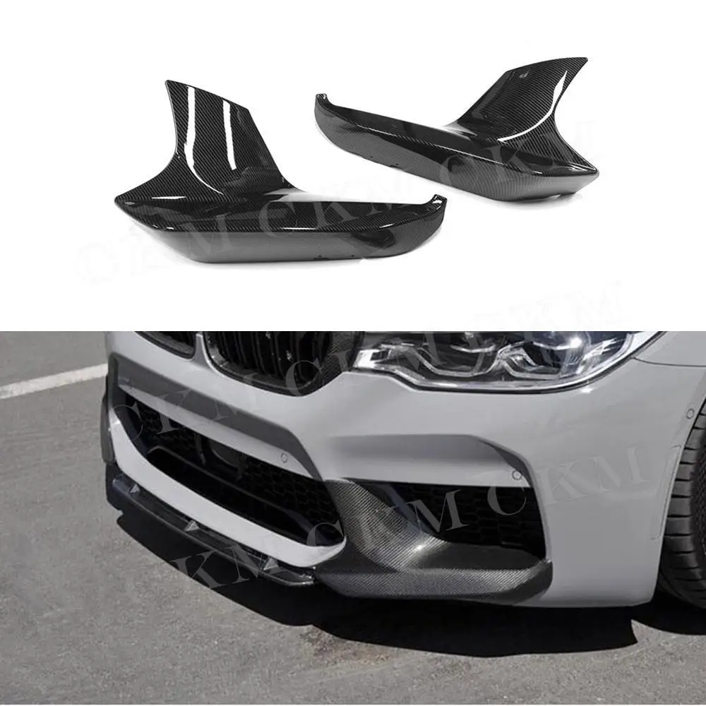 

MP Style ABS Front Bumper Splitters For BMW 5 Series F90 M5 2018 -2020 Front Bumper Lip Splitter Lip Spoiler Protector Guard