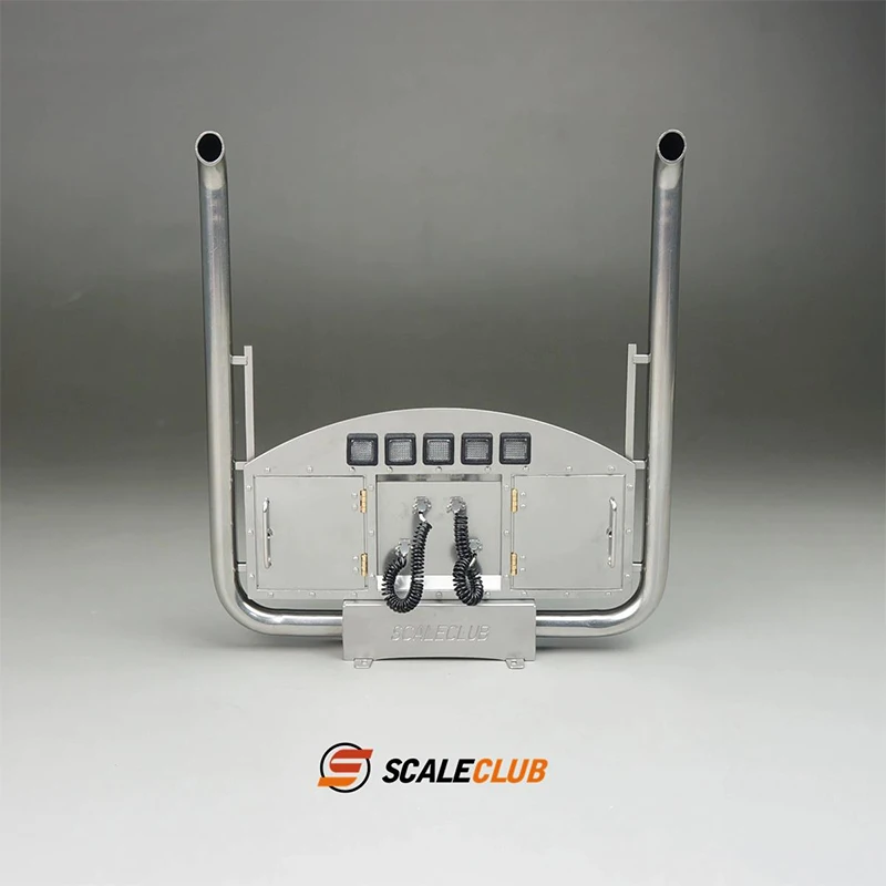 Scaleclub tamiya 1/14 Kabao стиль металлический выхлопной светильник