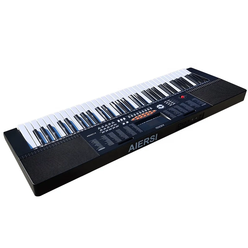 

Aiersi brand 61 percussion electronic organ 20 demo song 128 timbre desktop piano keyboard home practise piano