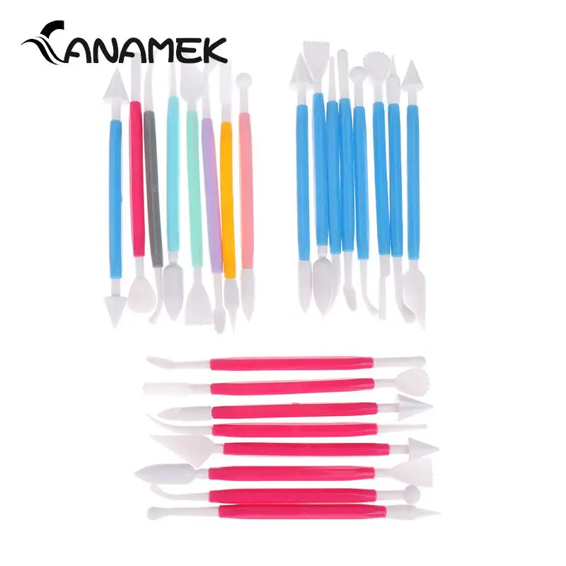 Набор для лепки из полимерной глины, 8 шт./партия