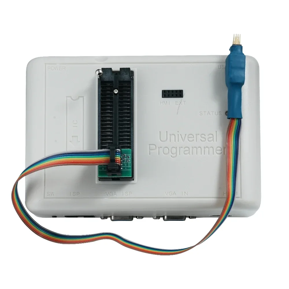 Программатор DFN8 QFN8 WSON8 Dip8 игла для чтения записи пережигания 1 27 6x8 6x5 тестовая