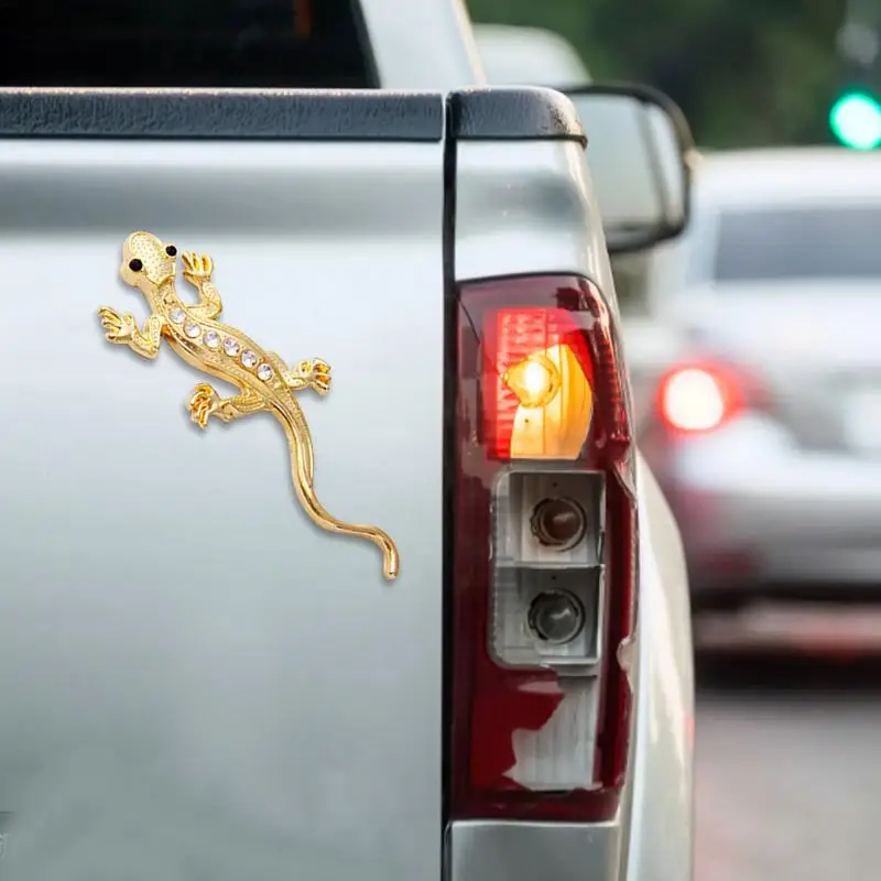 

Автомобильная наклейка Gecko, зеркальная 3D наклейка, металлический сплав, эмблема, наклейка, ящерица, автомобильное украшение для мотоцикла, настенная наклейка, холодильник
