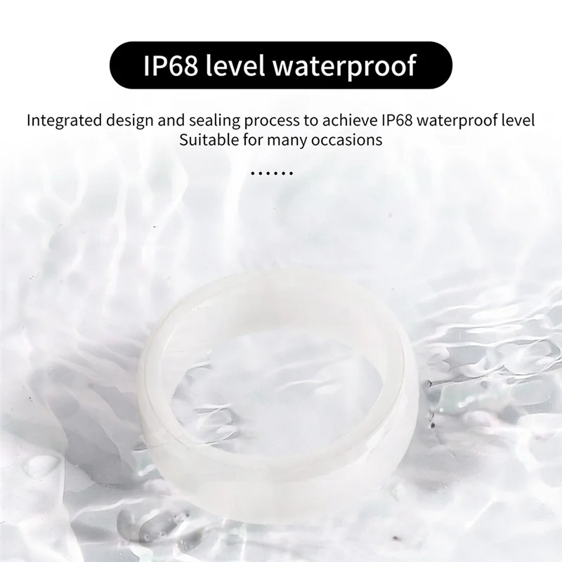 Белый смарт-кольцо-брелок для ключей NFC замена Tesla Model 3 Y чтобы заменить брелок 59 мм