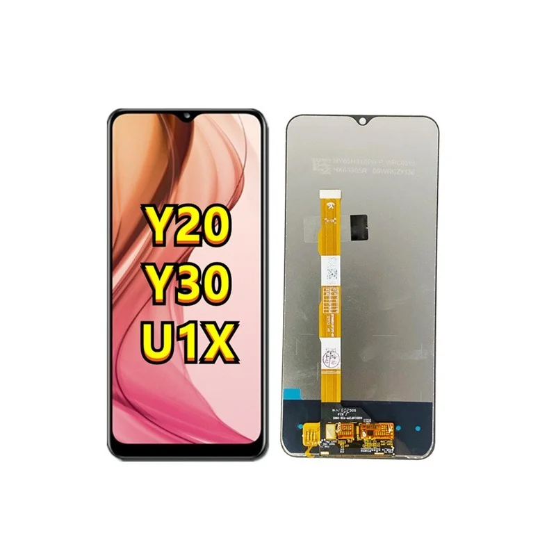 

6,51 "для Vivo Y20 V2029 Y30 Y12S V2026 ЖК-дисплей кодирующий преобразователь сенсорного экрана в сборе Замена для Vivo Y12s LCD