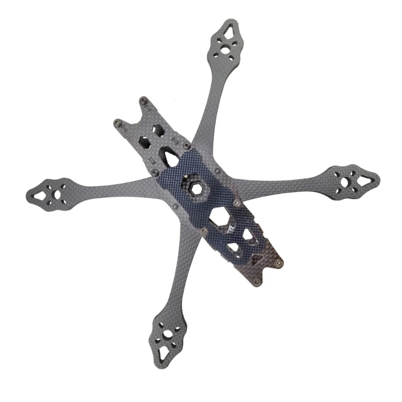 RC-QAV-S-5 Комплект разделенной рамы из углеродного волокна X-типа для колесной базы