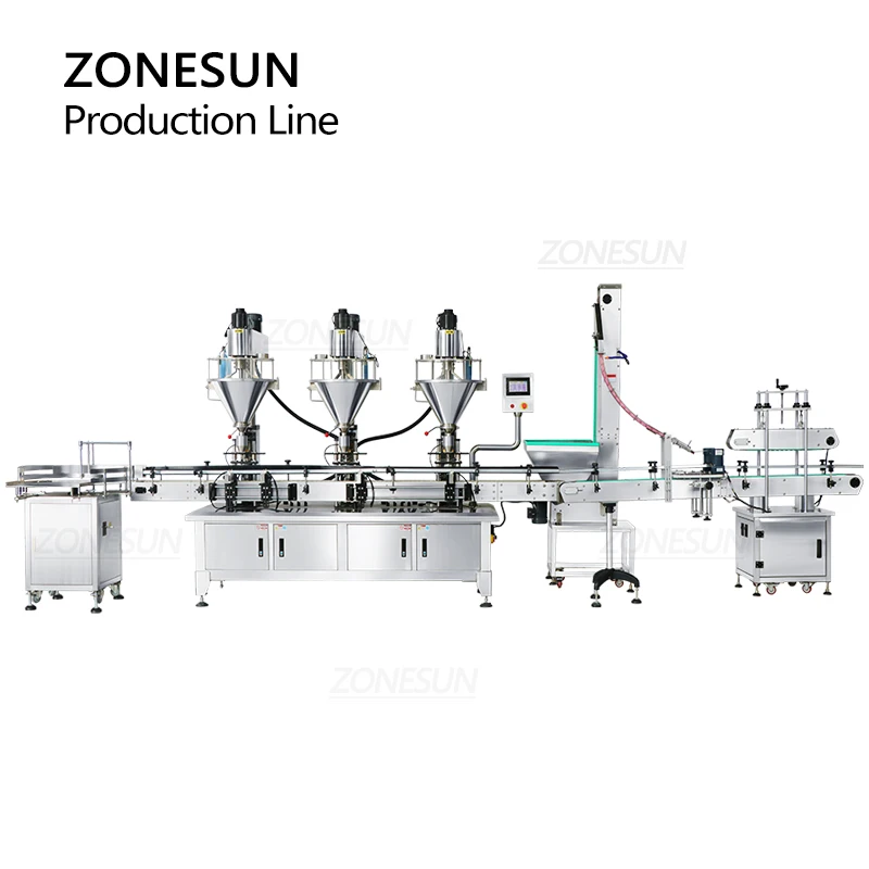 Рисунок 6 - ZONESUN машина для наполнения шнеком порошка