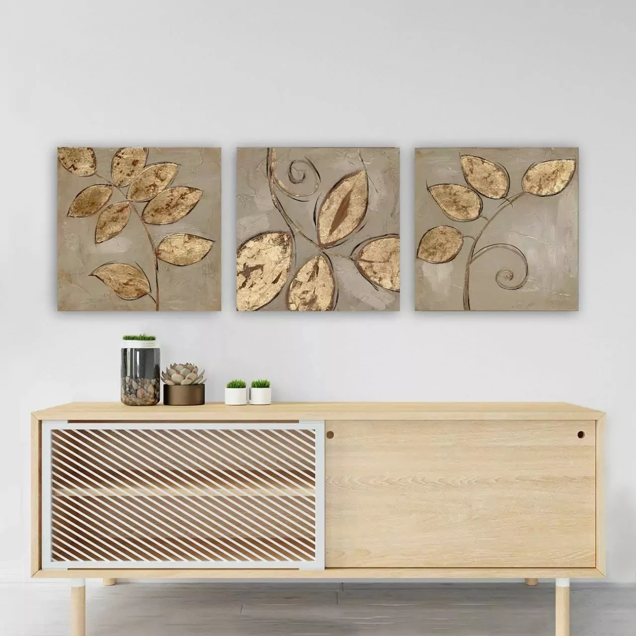 Алмазная живопись Godlen, листья, полная вышивка, квадратные, круглые, алмазная вышивка, цветочная картина, искусственная мозаика, подарок ручной работы, 3 шт.