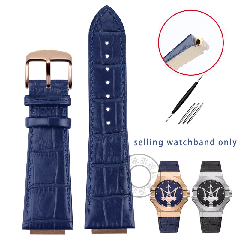 Браслет из воловьей кожи для мужских часов Casio G-SHOCK цвет в ассортименте