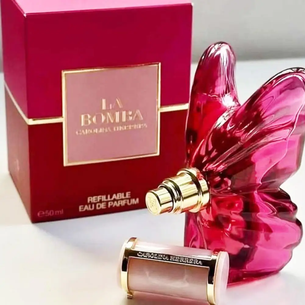 Фото Парфюмерная вода La Bomba для женщин, цветочно-фруктовый аромат с нотами сладкой пикантности, 80 мл, стойкий парфюмерный спрей №5
