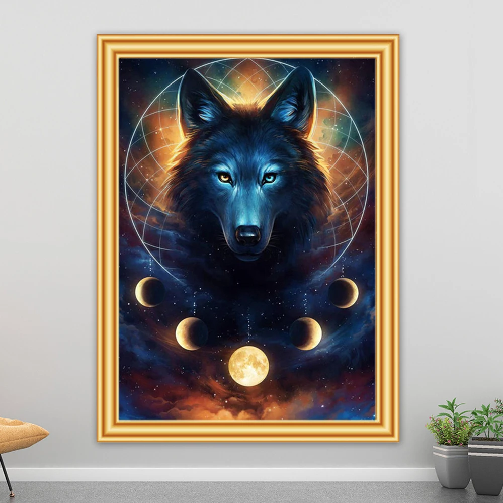 

5D DIY Diamond Painting Animal Fox Full Drill Diamond Embroidery Mosaic Picture Cross Stitch Kits Handmade Home Decoration Gifts