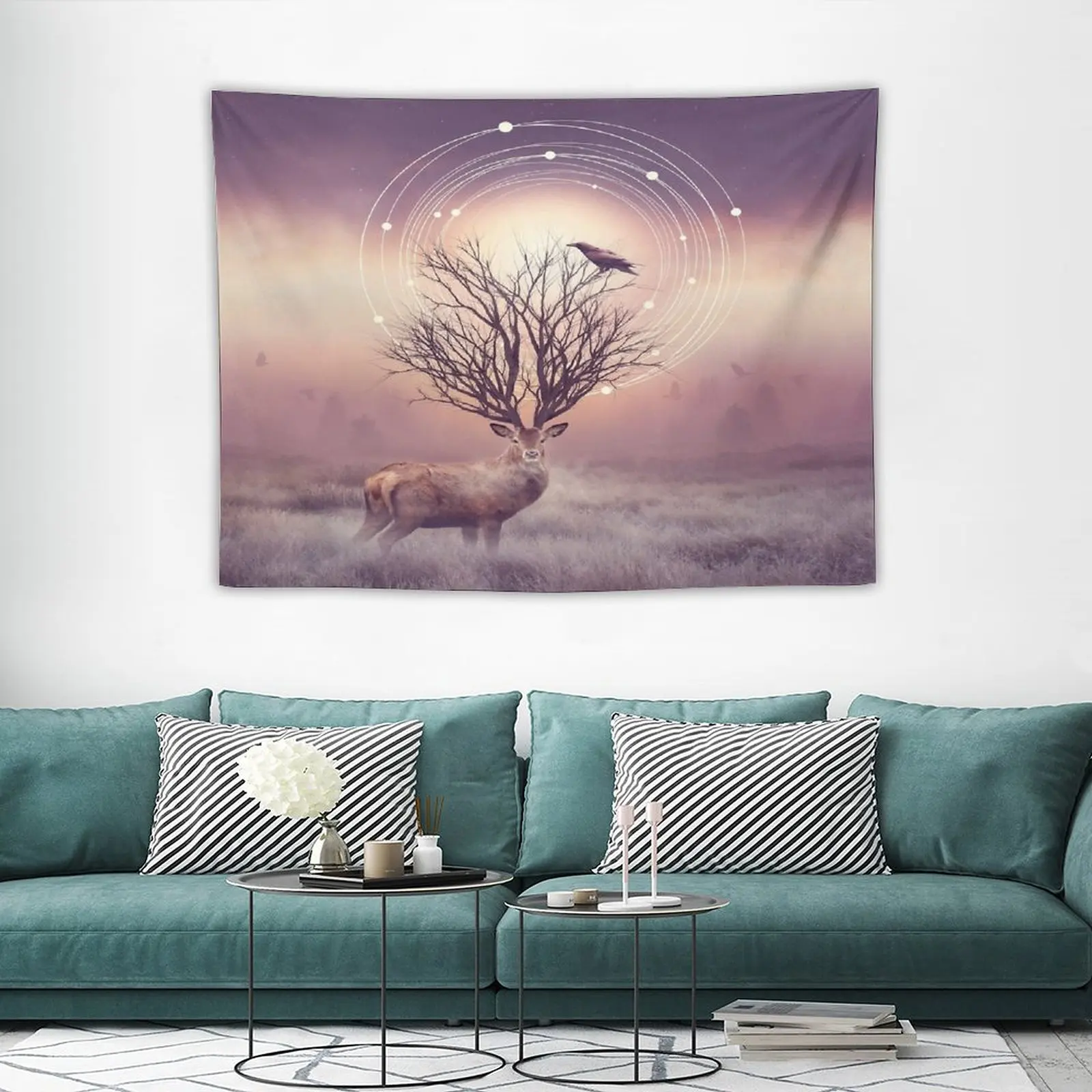

Tree Tapestry In The Stillness Myth Cloth Ex Room Decoration Aesthetic Wall Decoration Items Goth Room Decor