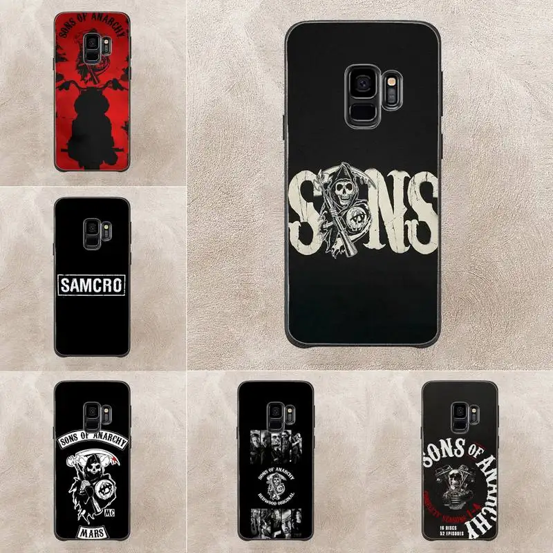 

Sons Of Anarchy USA TV Painted Phone Case For Samsung Galaxy J200 J2 Prime J2 Pro J6 2018 J250 J4 Plus J415 J5 Prime J7
