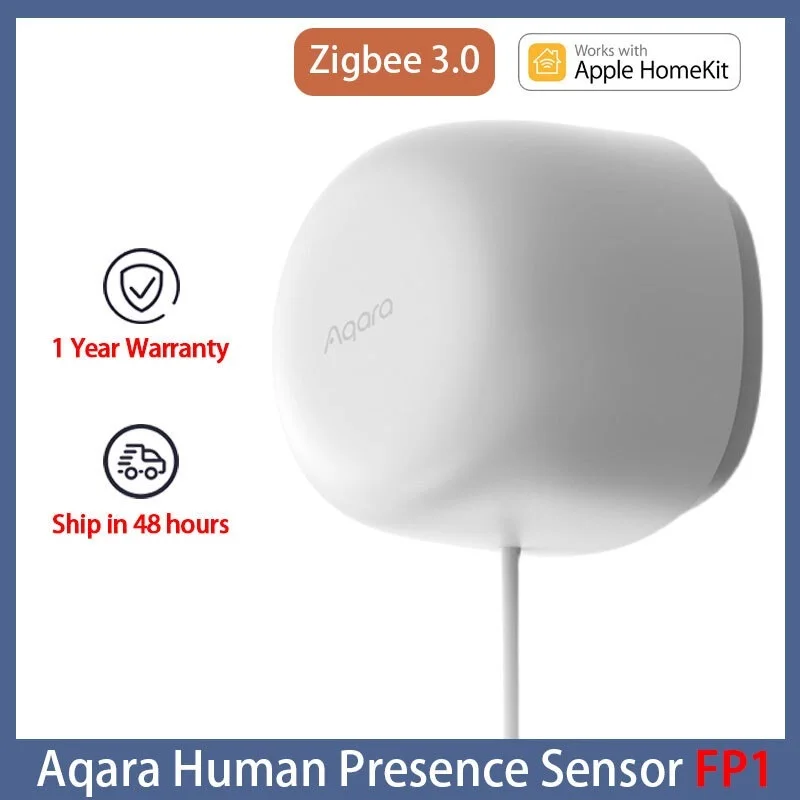 

2023 FP1 Human Presence Sensor Zigbee 3.0 Detect Static Human State Spatial Positioning Work with Apple Homekit Smart Home