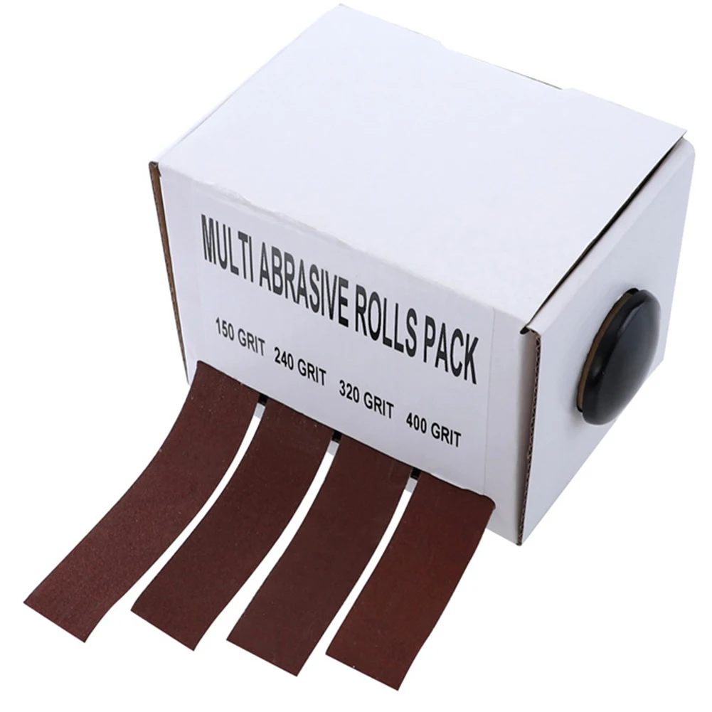 

Metal Workers Pumped Soft Emery Cloth Nylon Assorted Furniture Repair Polishing Glass Grinding Boxed Wood Turners Abrasive Rolls