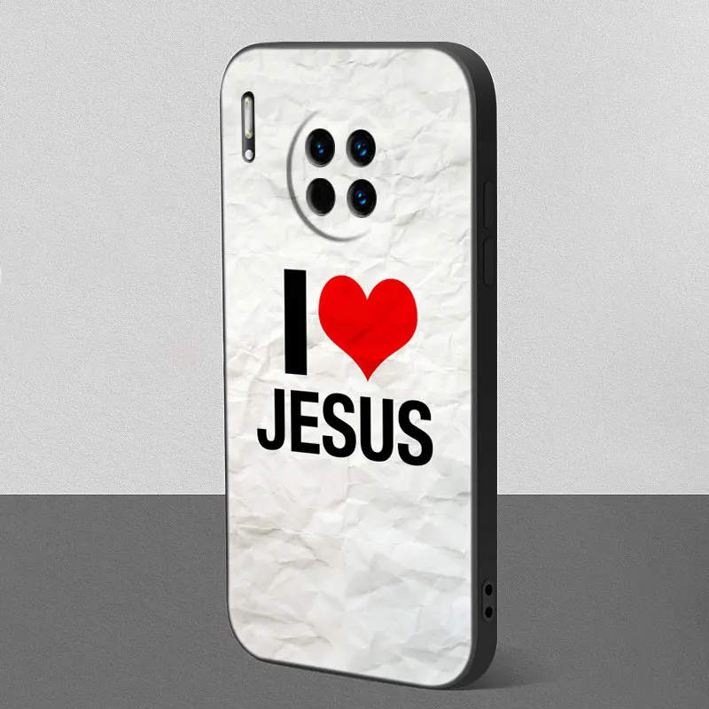 Библия Иисус Христос христианский чехол для Huawei NOVA 9 8 8i Y60 Y90 Mate 40 30 20 Honor X 7 5G 50 60 70 Lite
