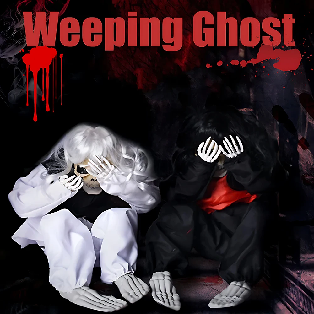 Плач-призрак украшение для Хэллоуина фотоэлемент реквизит фокусов камера