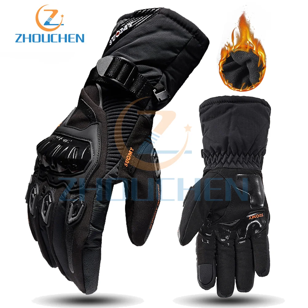 

Motorcycle Gloves Waterproof Guantes CF Moto Motorbike Touring Touch Screen Motocross Accessories Cafe Racer Dirt Bike Motocykl