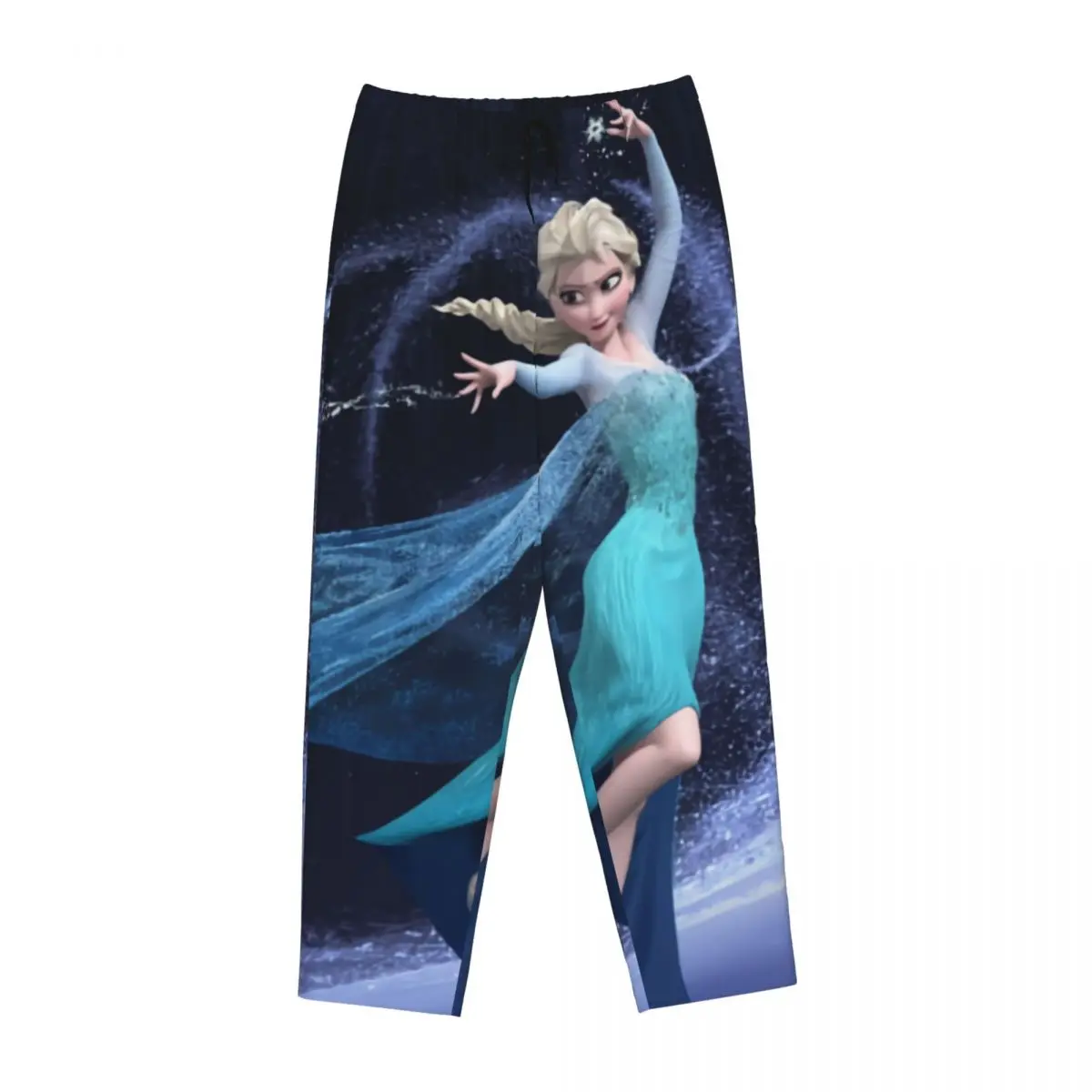 Персонализированные Мультяшные Замороженные пижамные штаны одежда для сна