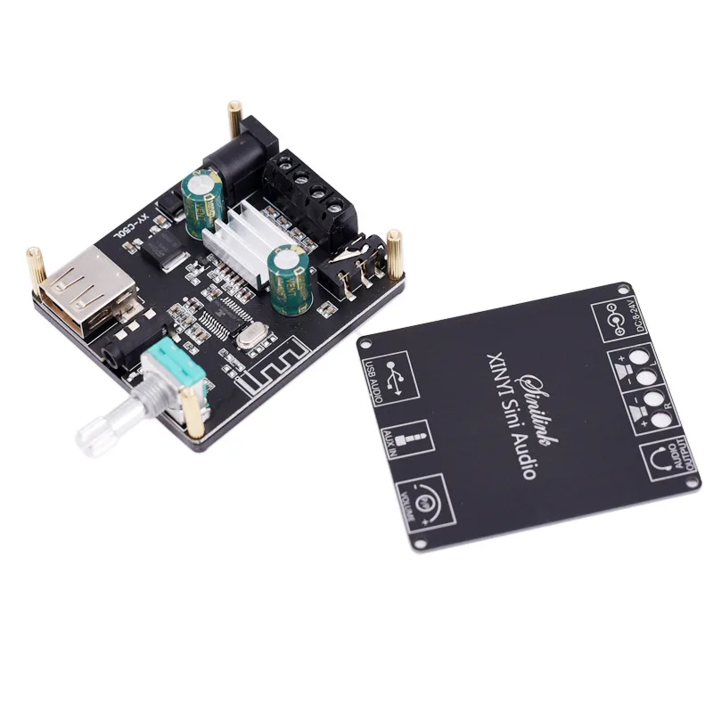 Цифровой усилитель мощности XINYI Sini Audio 50Wx2 C50L Bluetooth 5 0 плата двухканального