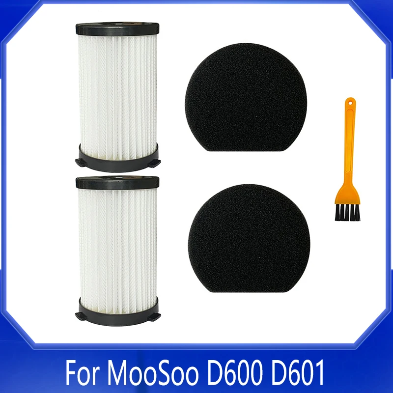

For MooSoo D600 D601 iwoly V600 Ariete RBT 2761 2759 Conga Thunderbrush 520 560 Techwood TAE-7036 Hepa Filter Sponge Part