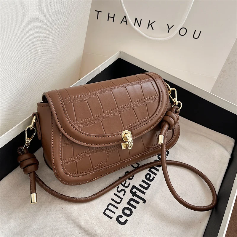 

Популярная винтажная Очаровательная Женская сумка-мессенджер на одно плечо, модная удобная простая сумка под подмышку