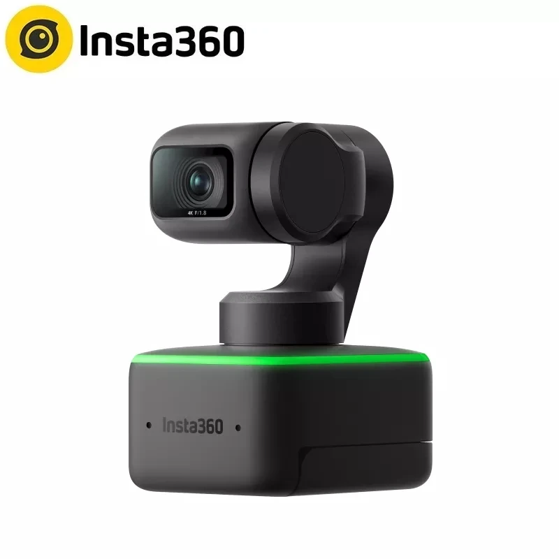 

Insta360 Link Webcam Smart 4K Web Camera AI Tracking Gesture Control HDR Built-in Microphone for Laptop PC Video Conference Live