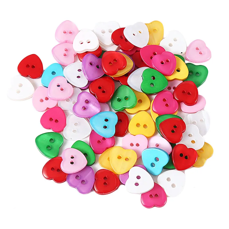 

Пуговицы полимерные с 2 отверстиями, 12-15 мм, 50 шт.