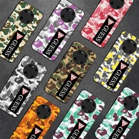 luxury guess camouflage pattern camo military army phone case for huawei y5 y62019 y52018 y92019 funda case for 9prime2019