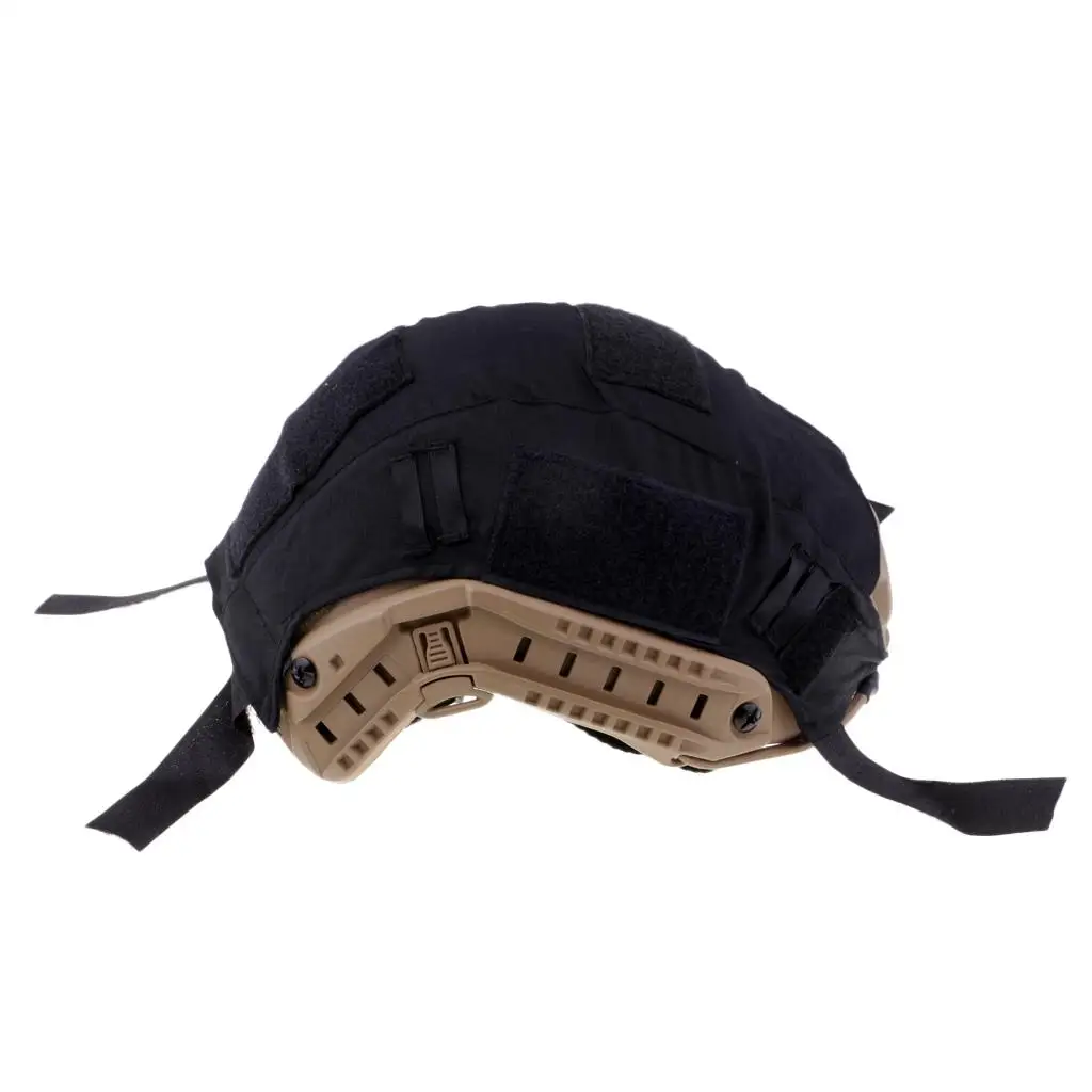 FAST Camouflage Helmet Accessories Cover No Nylon Black