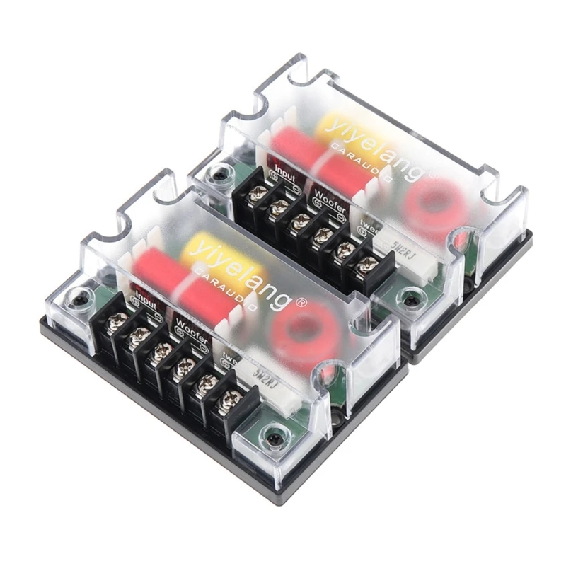 Автомобильный кроссовер 2-полосный высокочастотный динамик фильтр для динамика